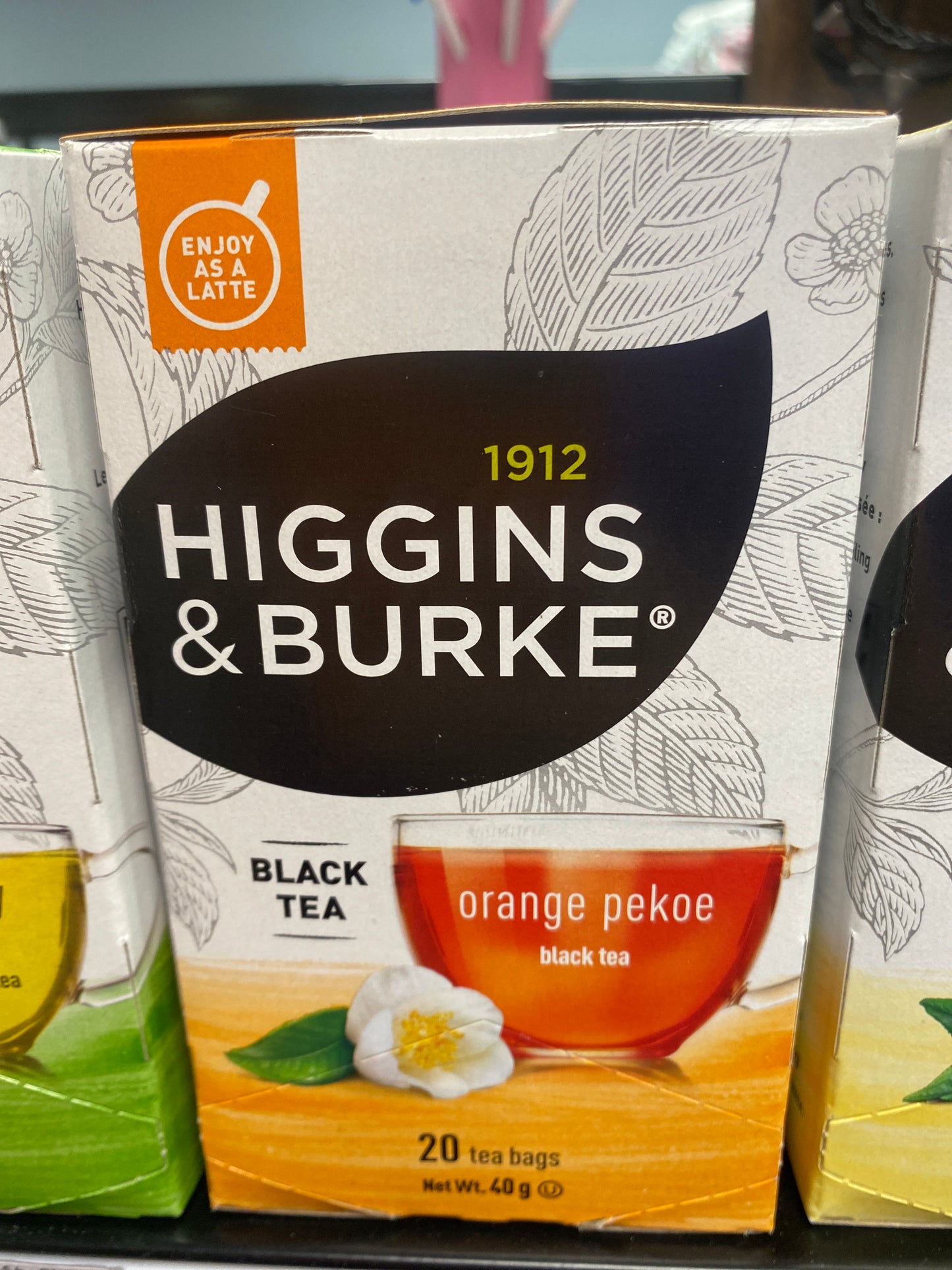 ORANGE PEKOE H&B TEA 20 BAGS