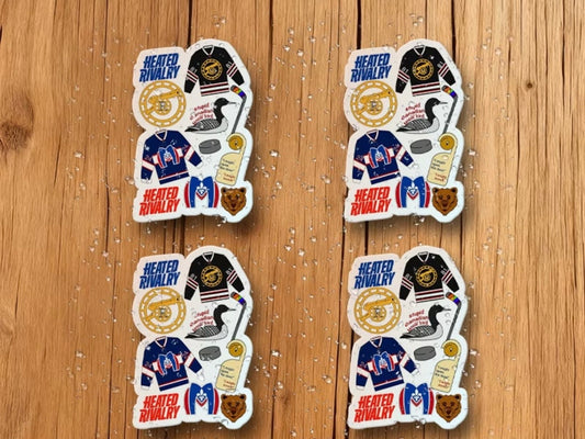 HEATED RIVALRY CLUSTER VINYL STICKER