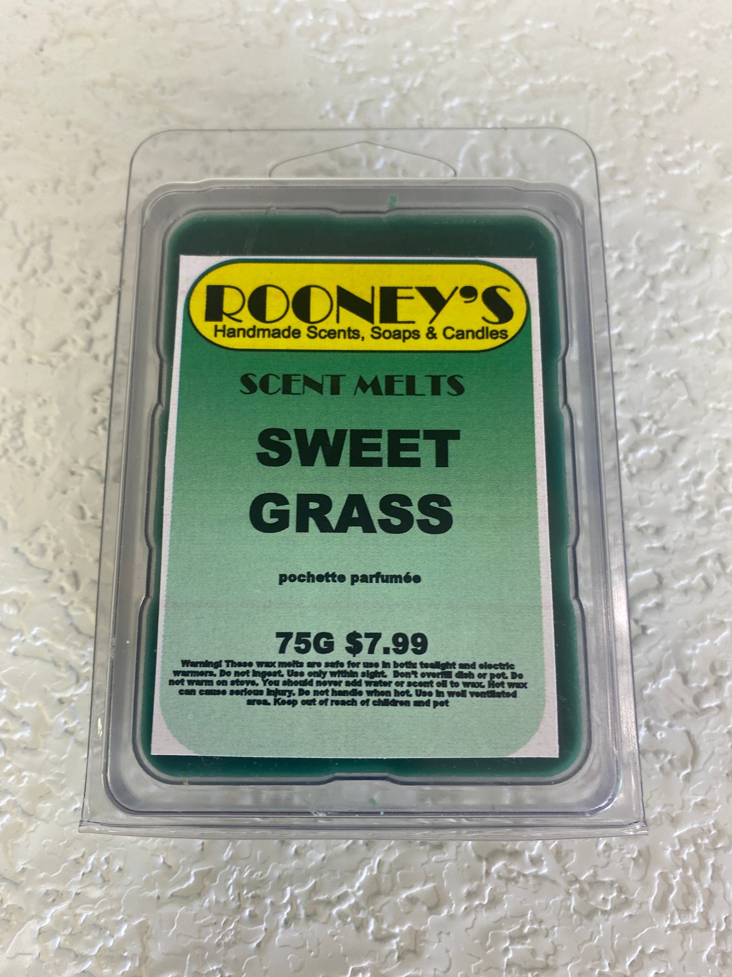 SWEET GRASS SCENT MELT