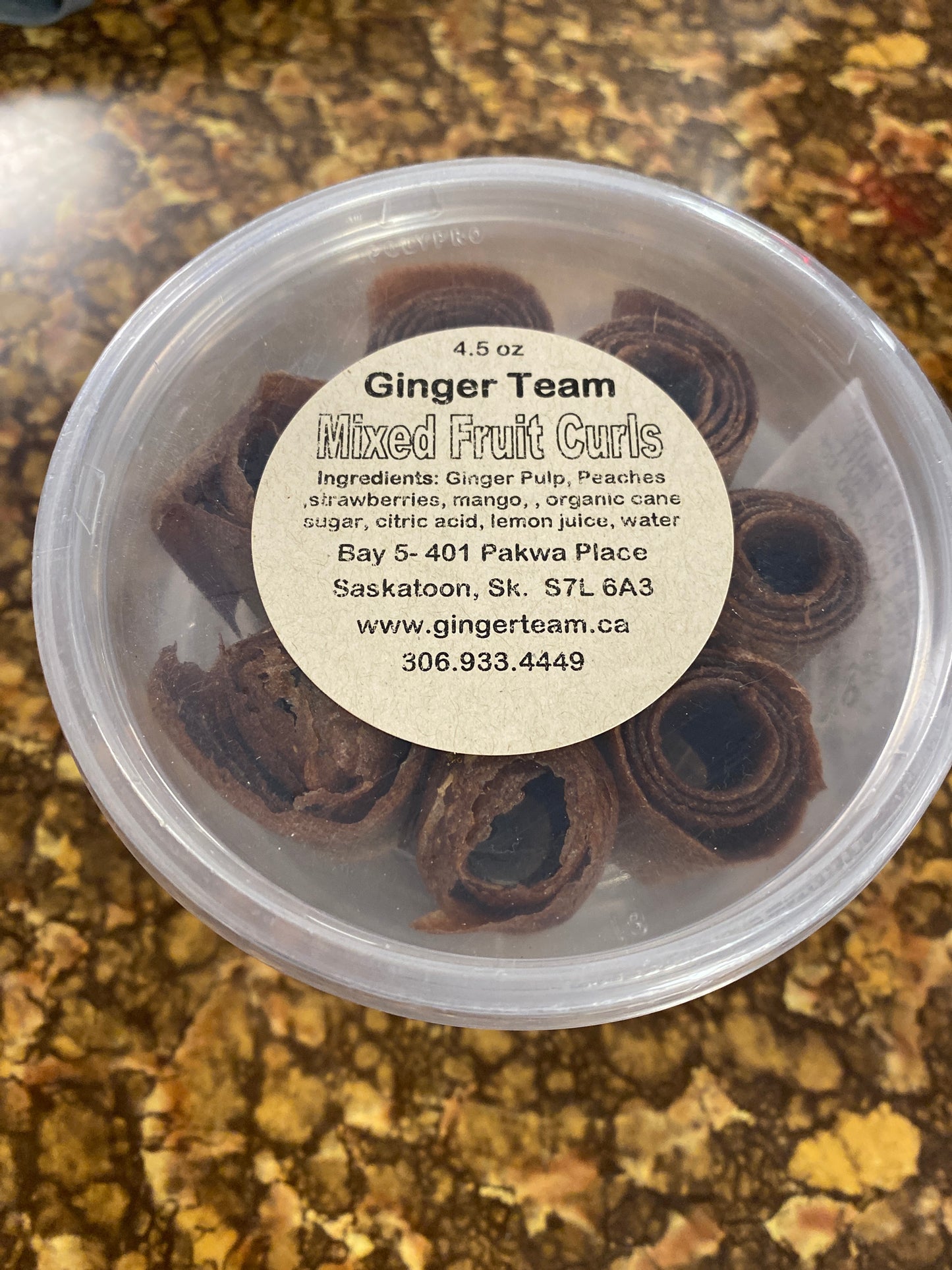 GINGER CURLS MIXED FRUIT
