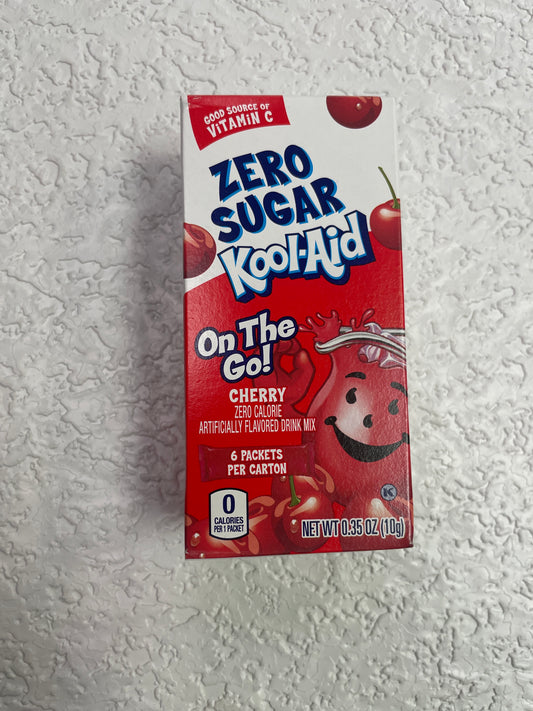 ZERO SUGAR KOOL AID ON THE GO CHERRY