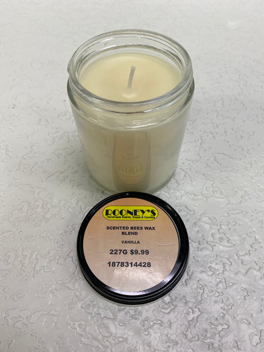 BEES WAX BLENDS CANDLE VANILLA