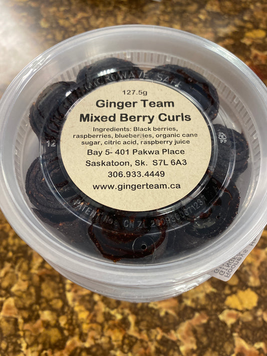 GINGER CURLS MIXED BERRIES