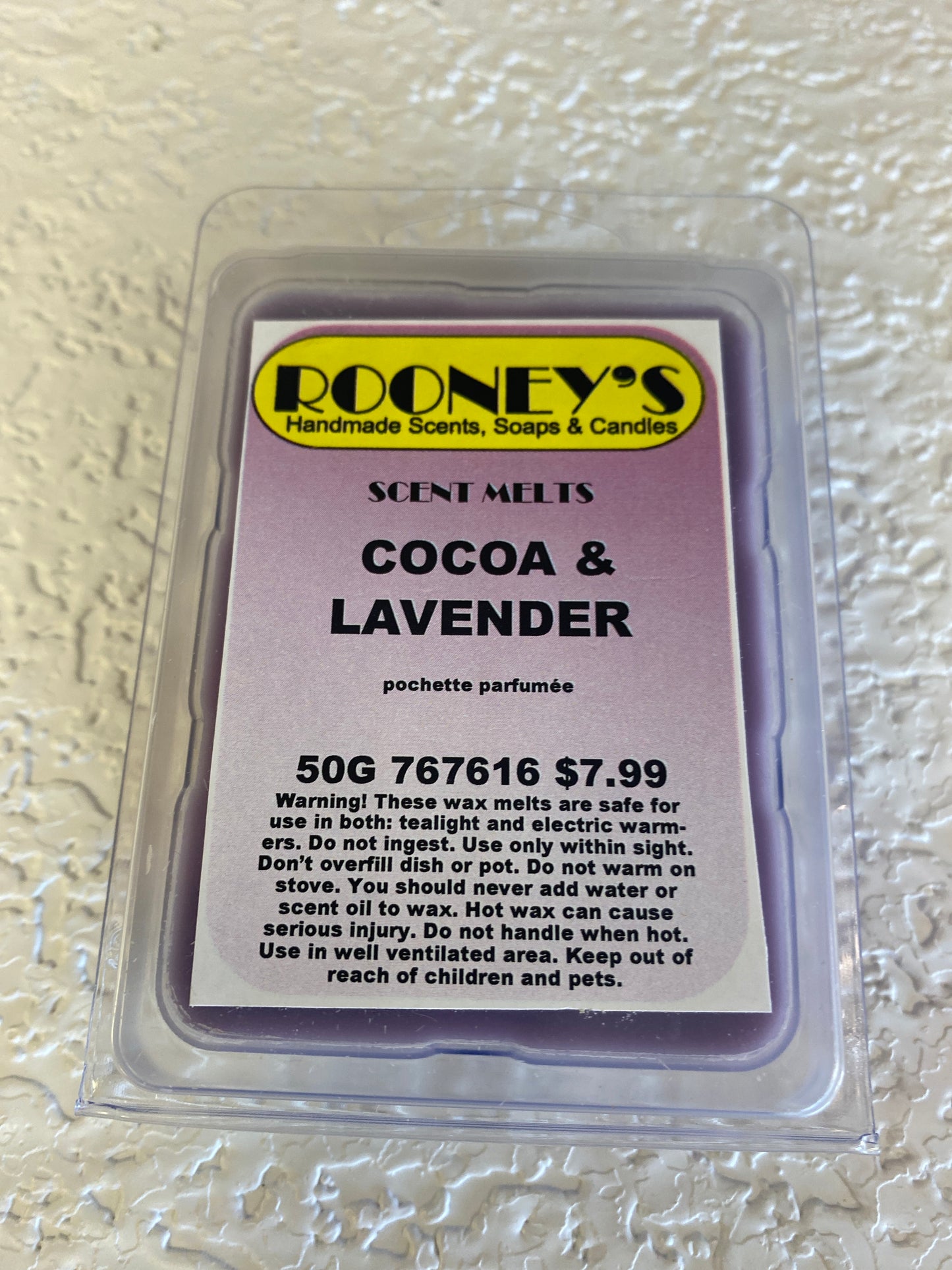 COCOA & LAVENDER SCENT MELTS
