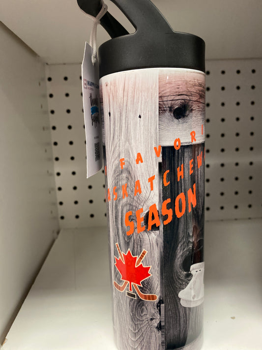 Tumbler water Saskatchewan hockey