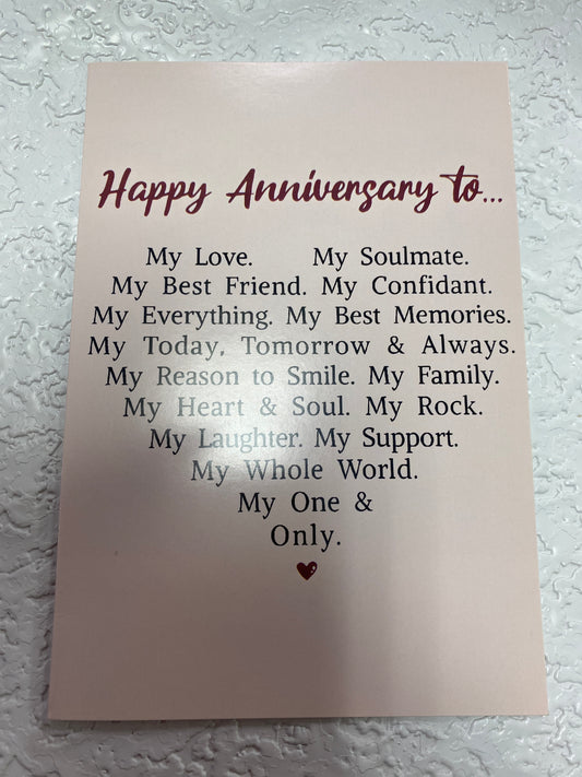 HAPPY ANN CARD
