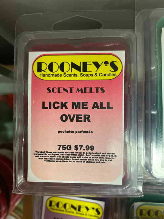 LICK ME ALL OVER SCENT MELT