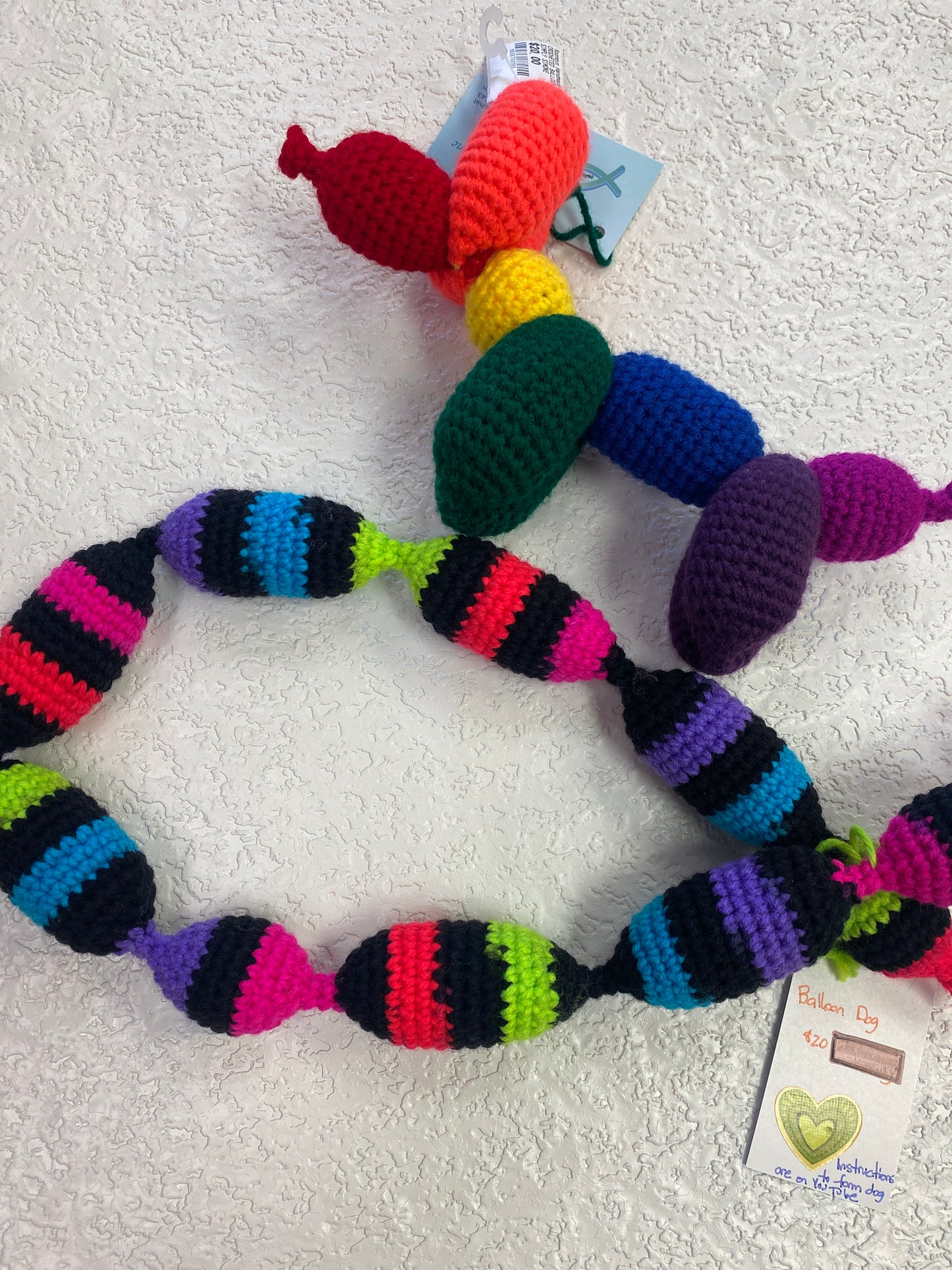 CROCHETED MAKE YOUR OWN BALLOON DOG