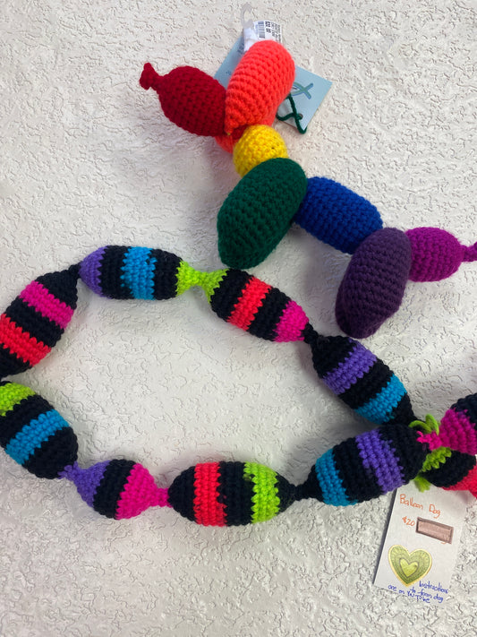 CROCHETED MAKE YOUR OWN BALLOON DOG