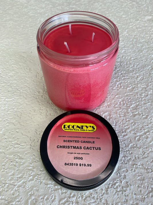CHRISTMAS CACTUS CANDLE 250G