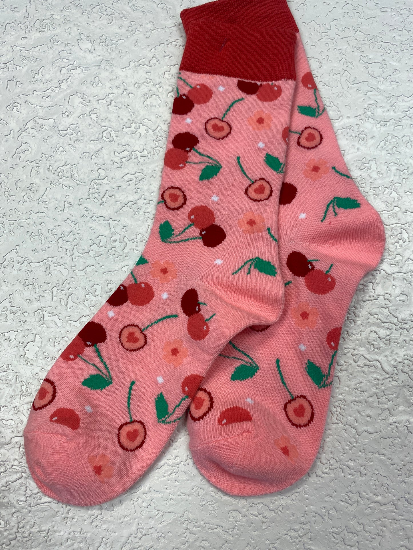 PINK CHERRY SOCKS