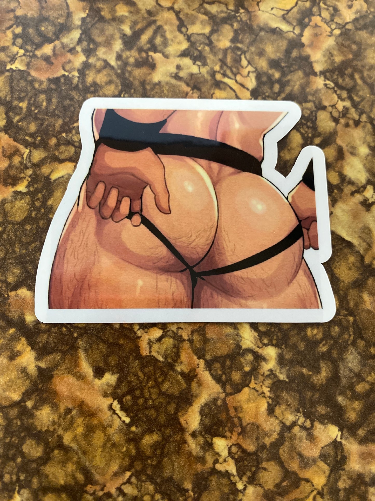 JOCK BUTT MAGNET SMALL
