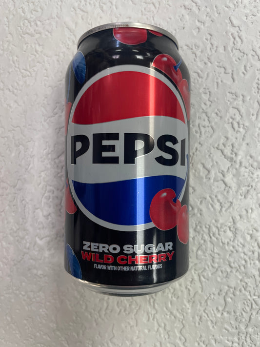 PEPSI COLA ZERO SUGAR CHERRY SINGLE CAN