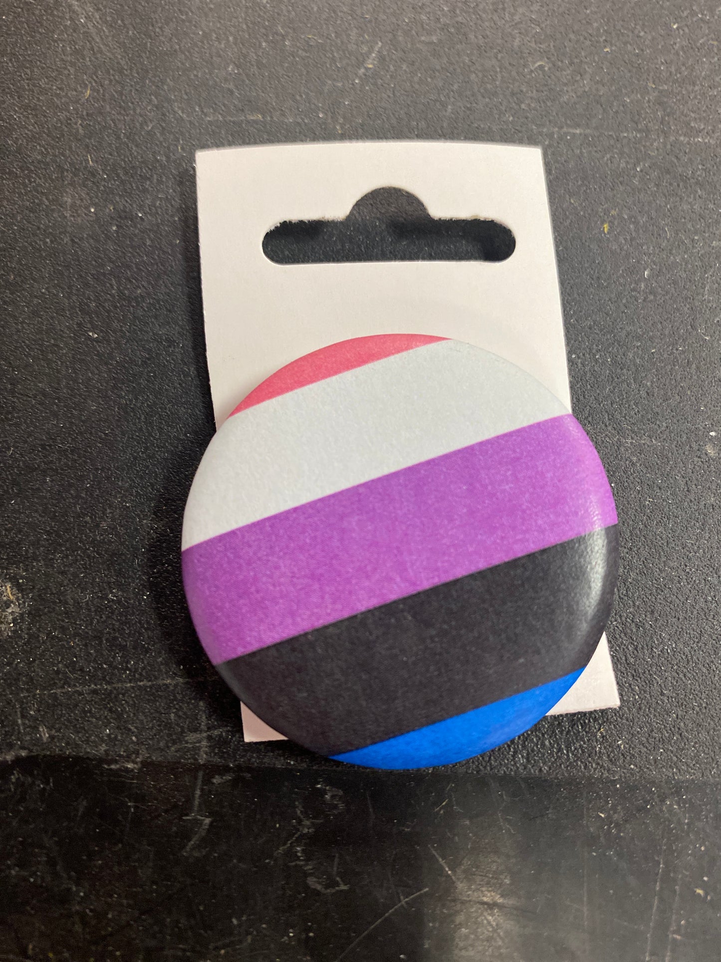 GENDERFLUID PRIDE FLAG BUTTON