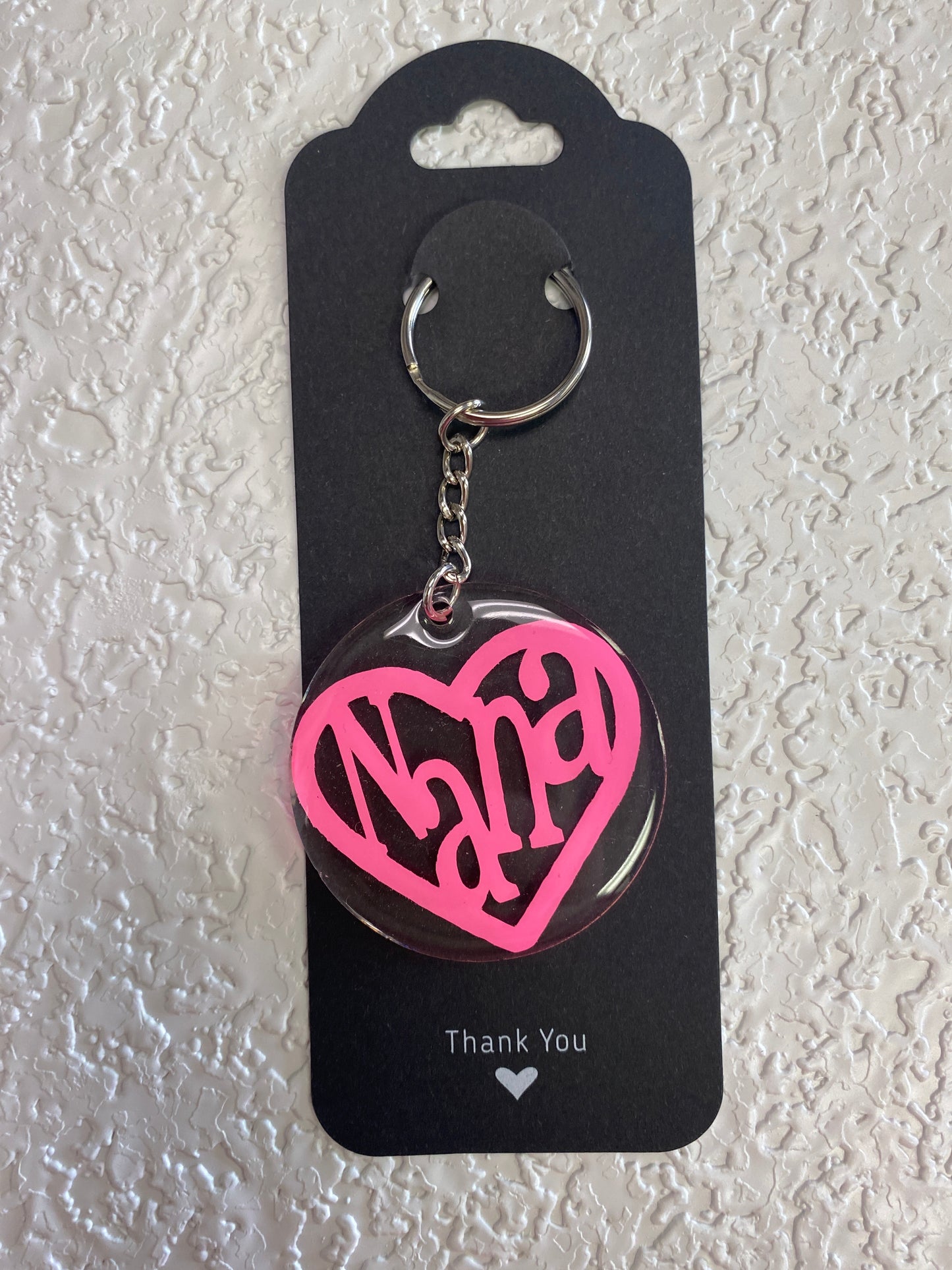 KEYCHAINS NANA INSIDE HEART