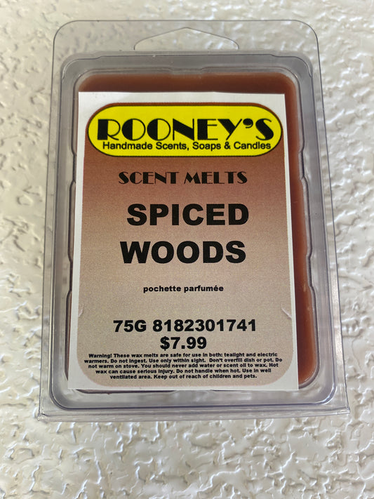 SCENT MELT SPICED WOODS