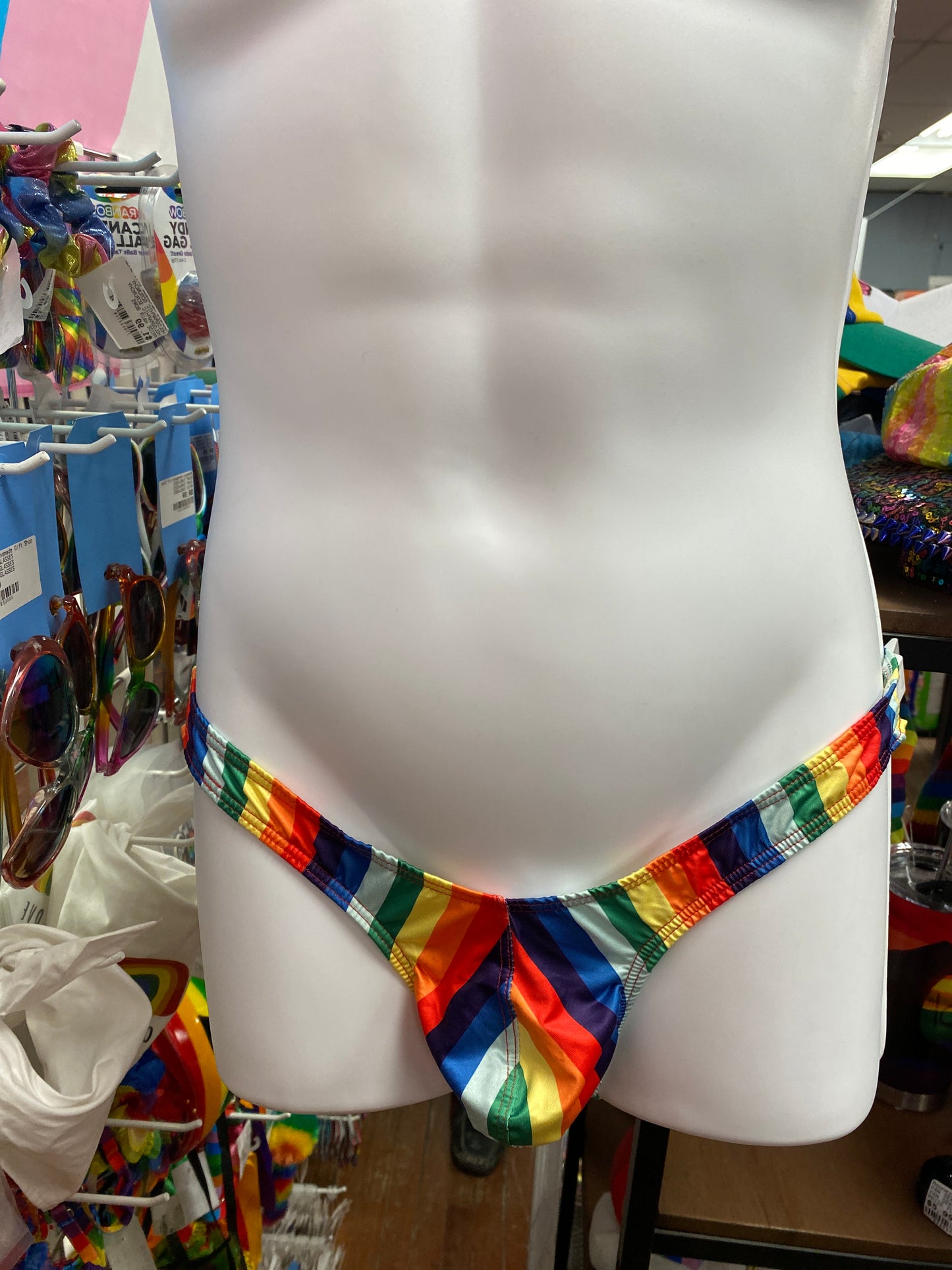 MENS RAINBOW LOW RISE UNDERWEAR