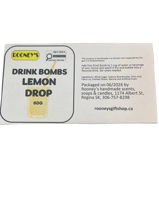 DRINK BOMBS LEMON DROP 2 PACK