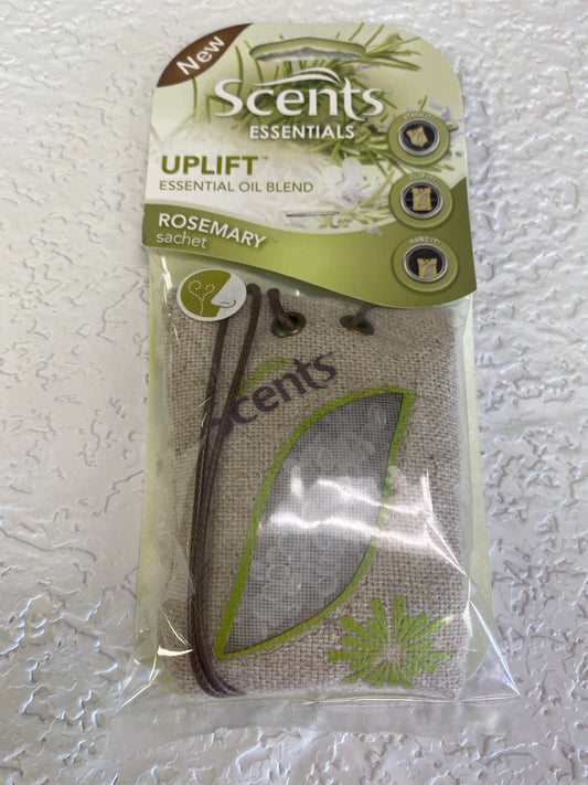 SCENTS ESSENTIALS UPLIFT ROSEMARY SACHET