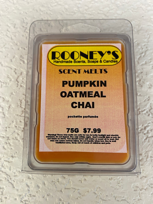 PUMPKIN OATMEAL CHAI SCENT MELTS