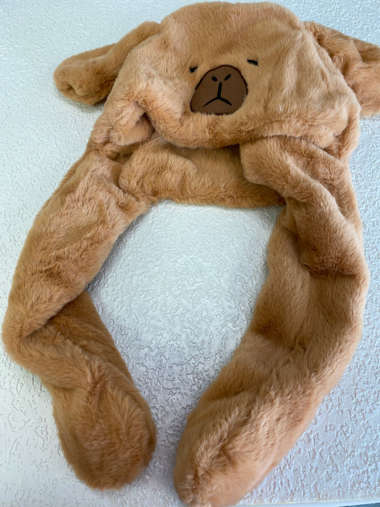 BROWN CAPYBARA PUMP HAT