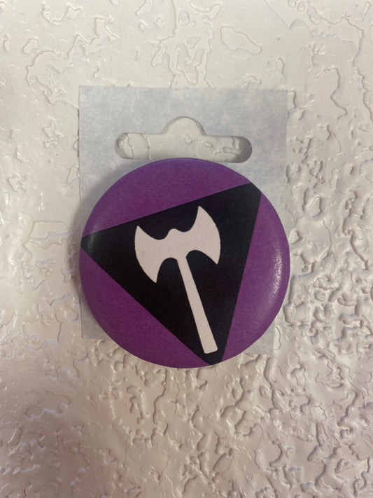 LABRYS PRIDE FLAG BUTTON