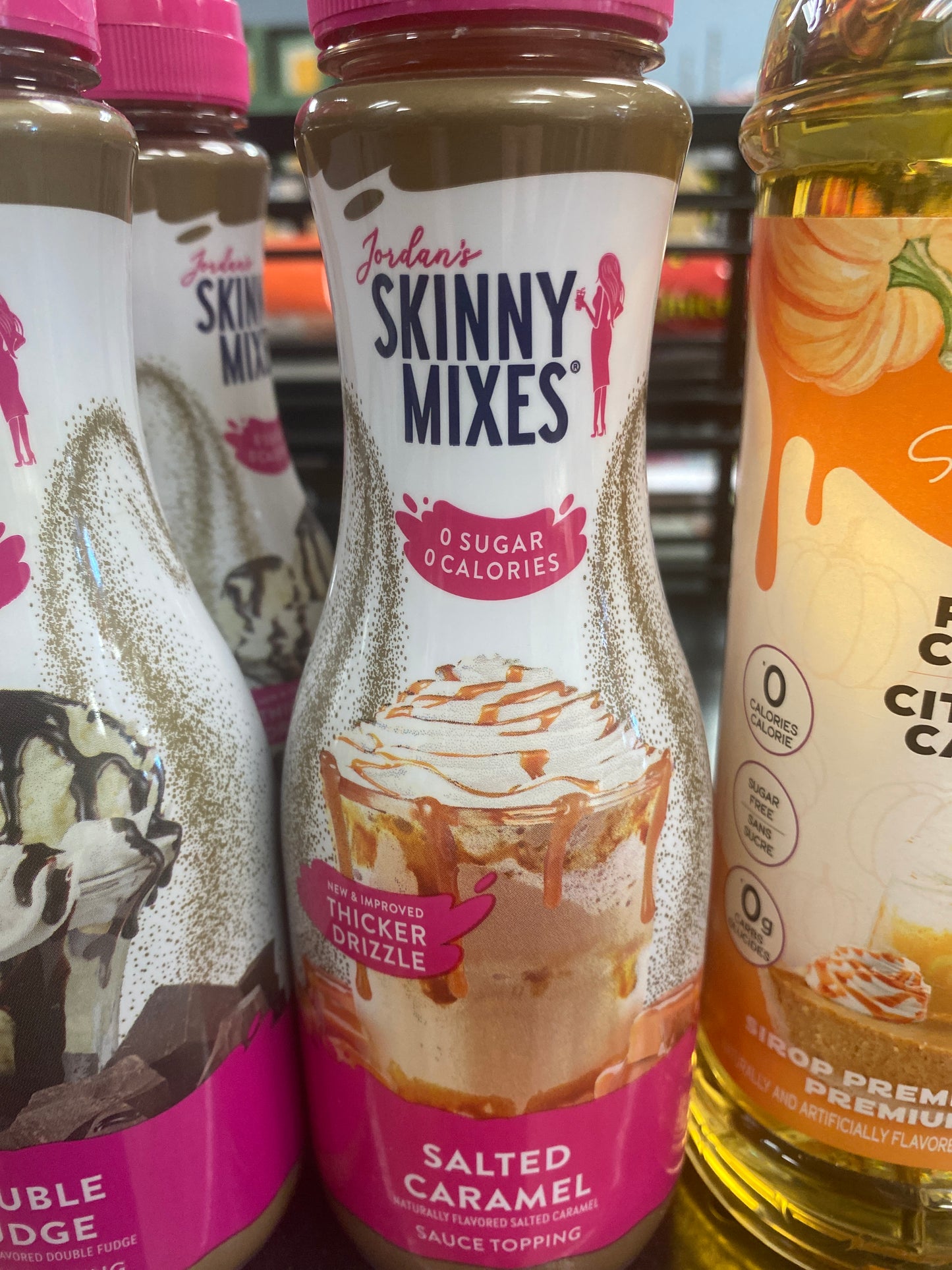 SKINNY MIXES SAUCE SALTED CARAMEL