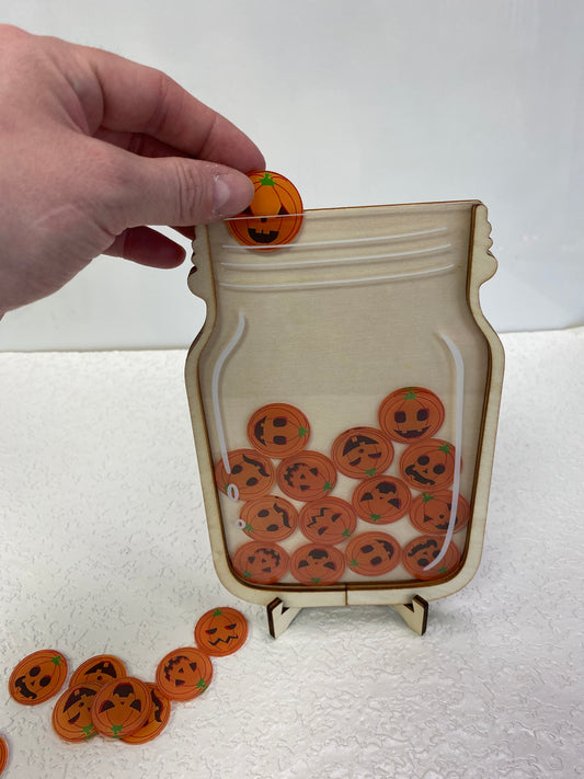 HALLOWEEN PUMPKIN REWARD JAR