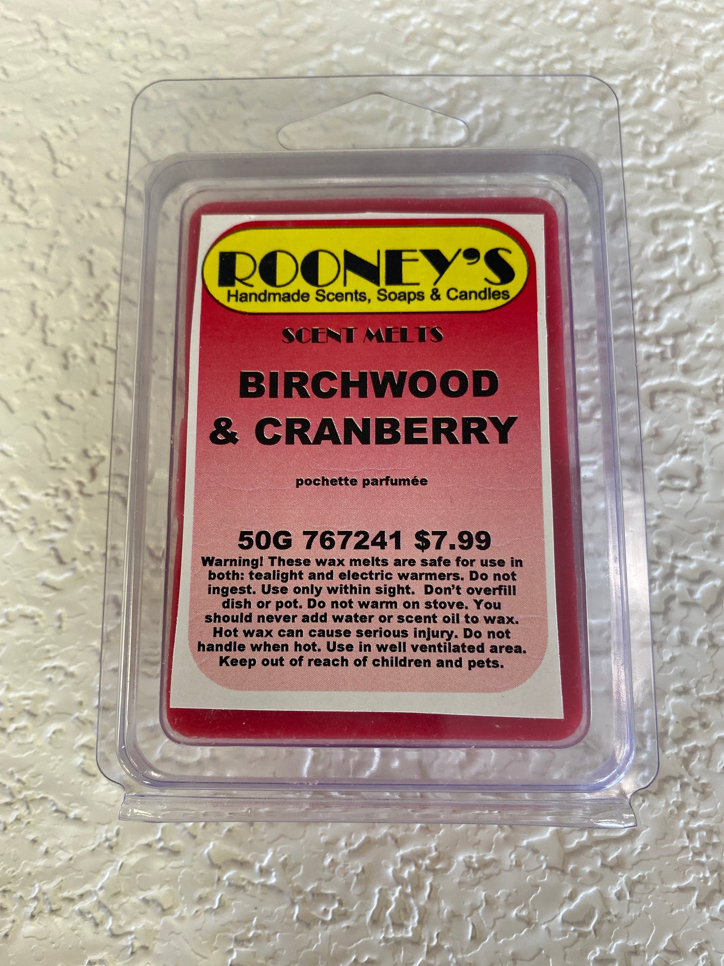 BIRCHWOOD & CRANBERRY SCENT MELT