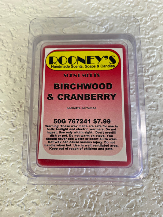 BIRCHWOOD & CRANBERRY SCENT MELT