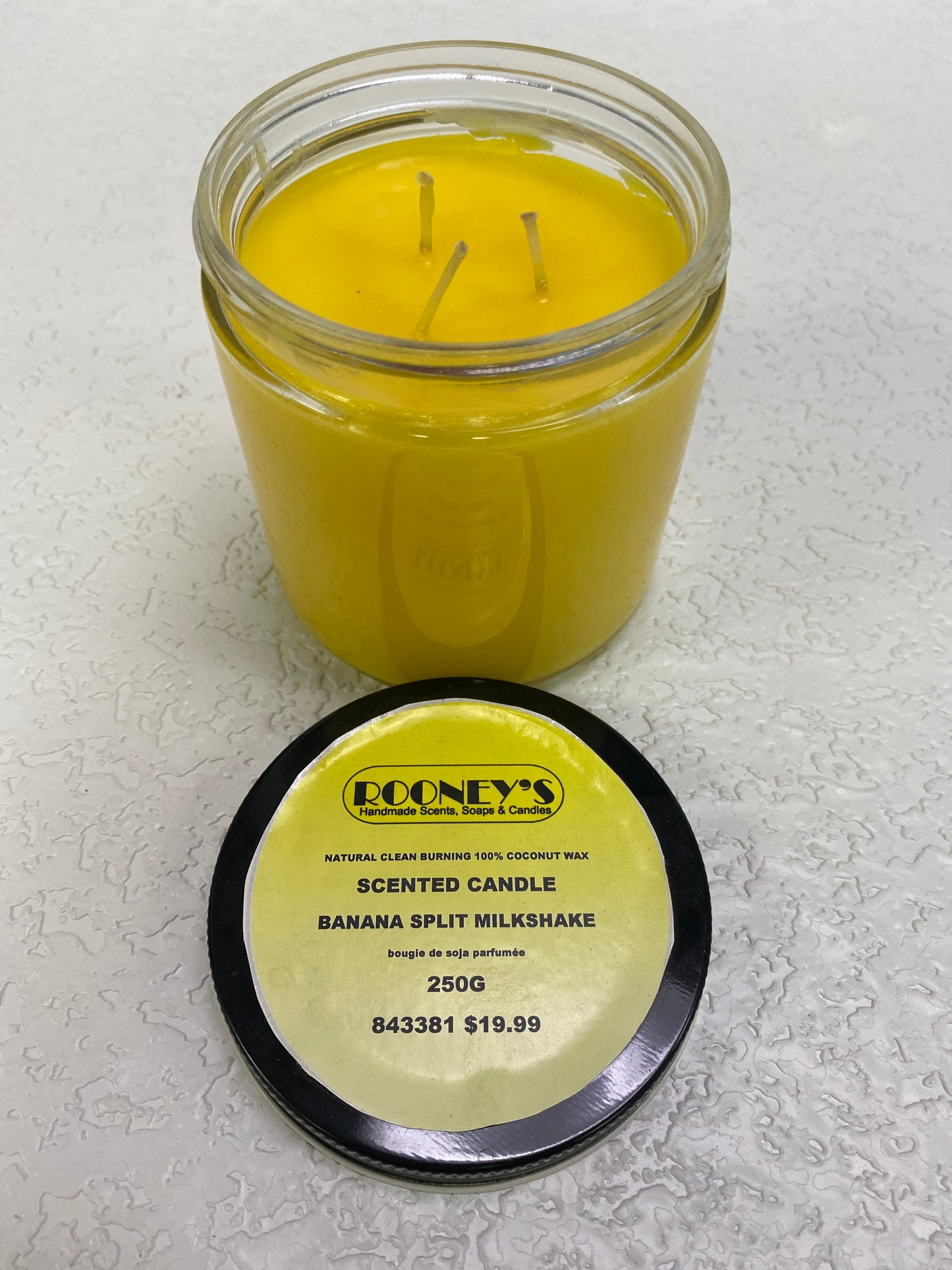 BANANA SPLIT MILKSHAKE CANDLE 250G