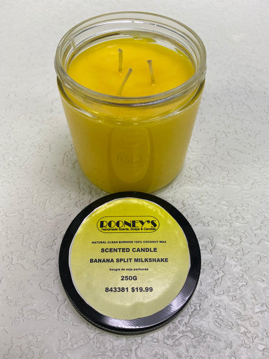 BANANA SPLIT MILKSHAKE CANDLE 250G