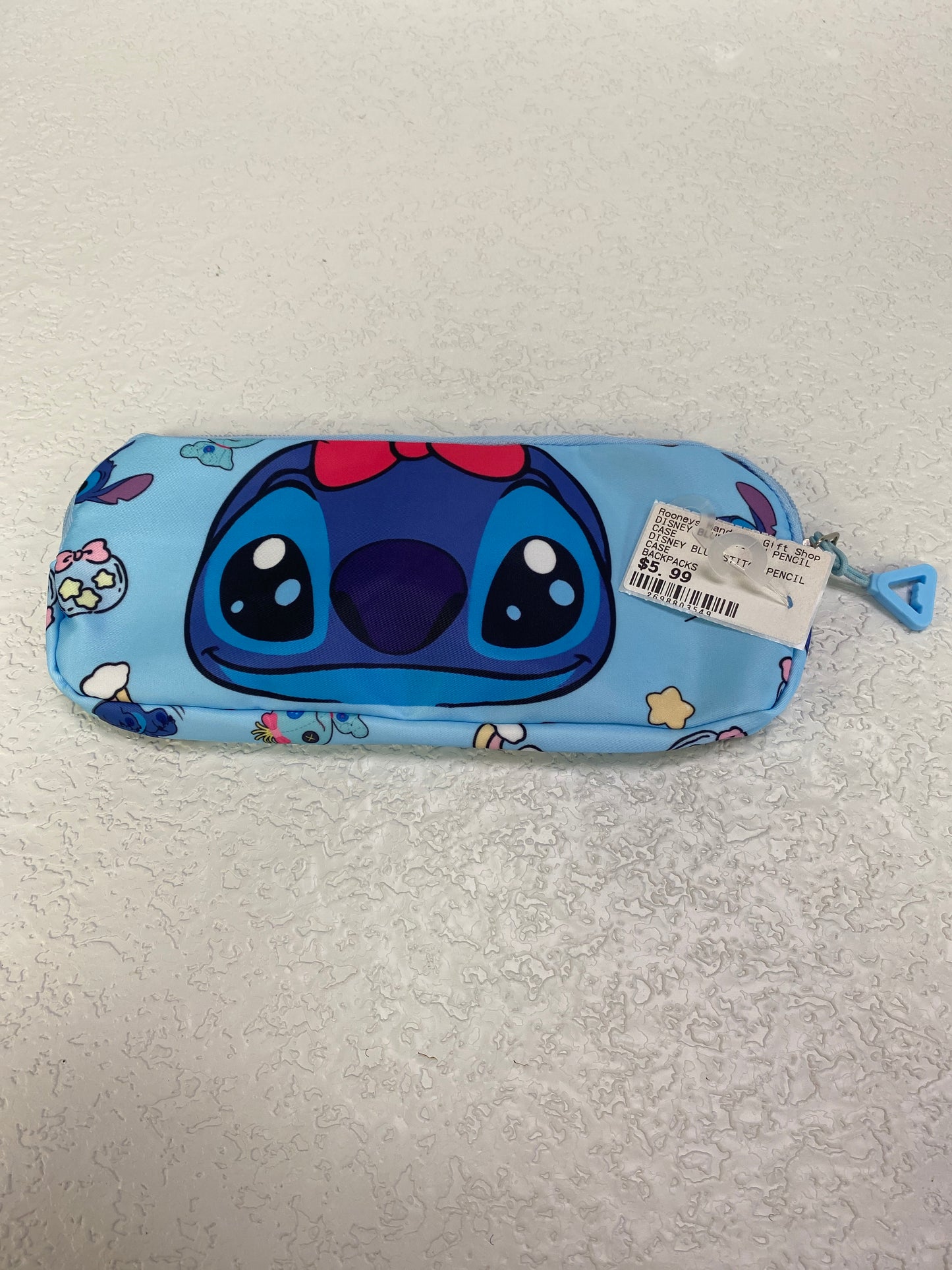 DISNEY BLUE STITCH PENCIL CASE