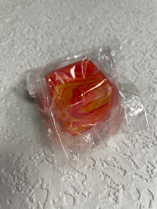 SM ORANGE RED SWIRL SQUISH