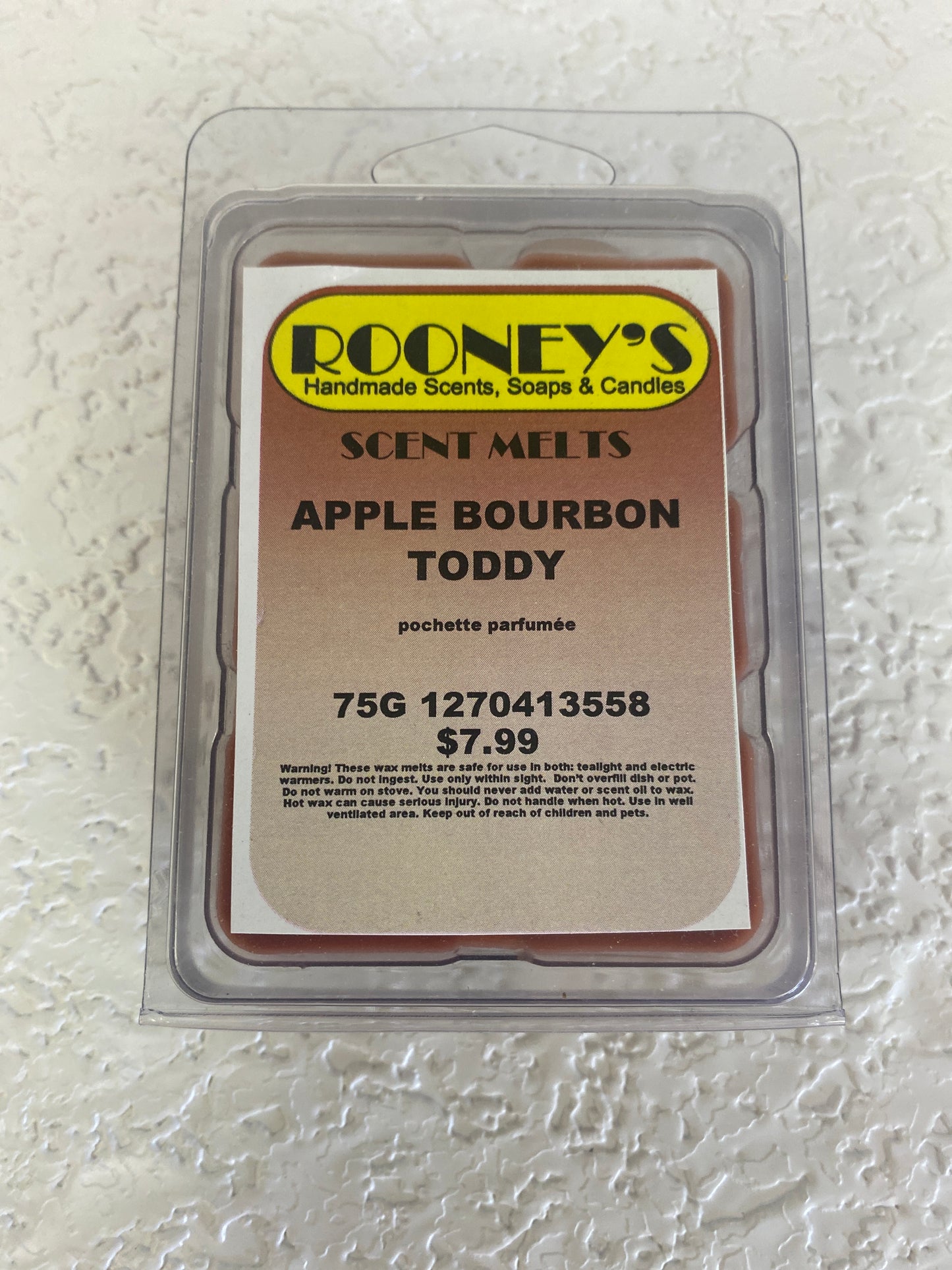 SCENT MELT APPLE BOURBON TODDY