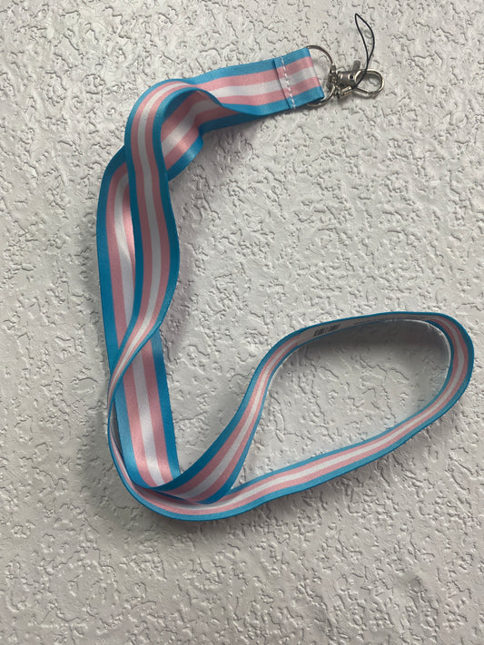 TRANS PRIDE LANYARD