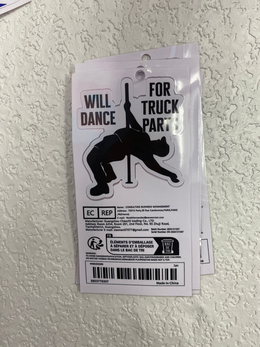 WILL DANCE VINYL DECAL