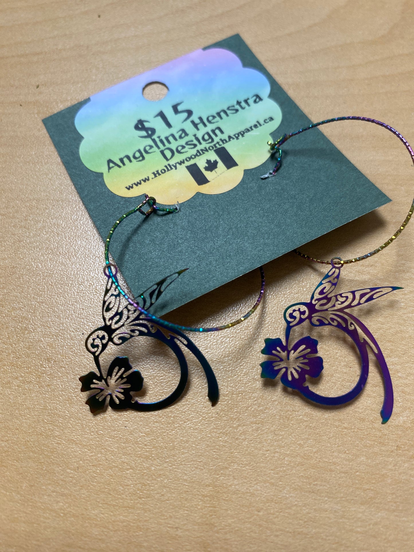 HUMMING BIRD EARRINGS