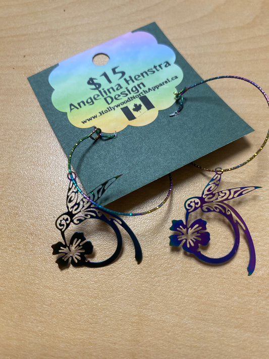 HUMMING BIRD EARRINGS