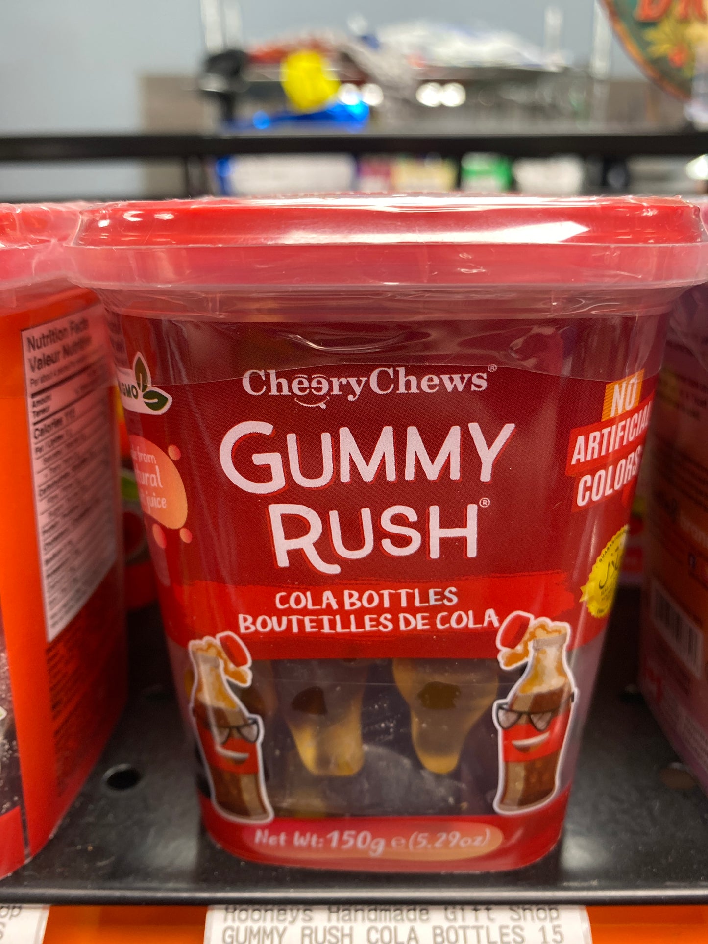 GUMMY RUSH COLA BOTTLES 150G