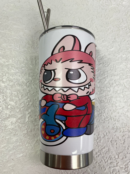 20OZ STAINLESS STEEL CUP LABUBU CAR DRUM