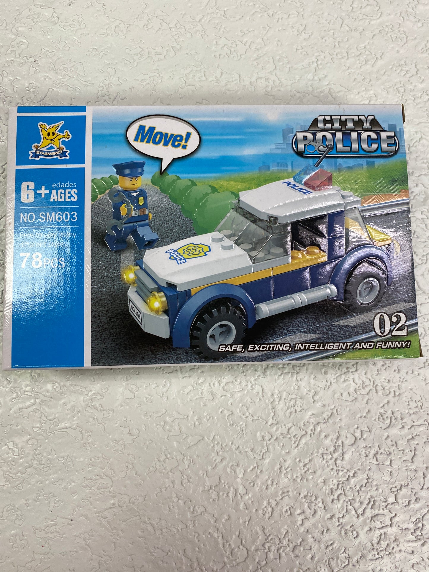 CITY POLICE BUILDING BLOCKS