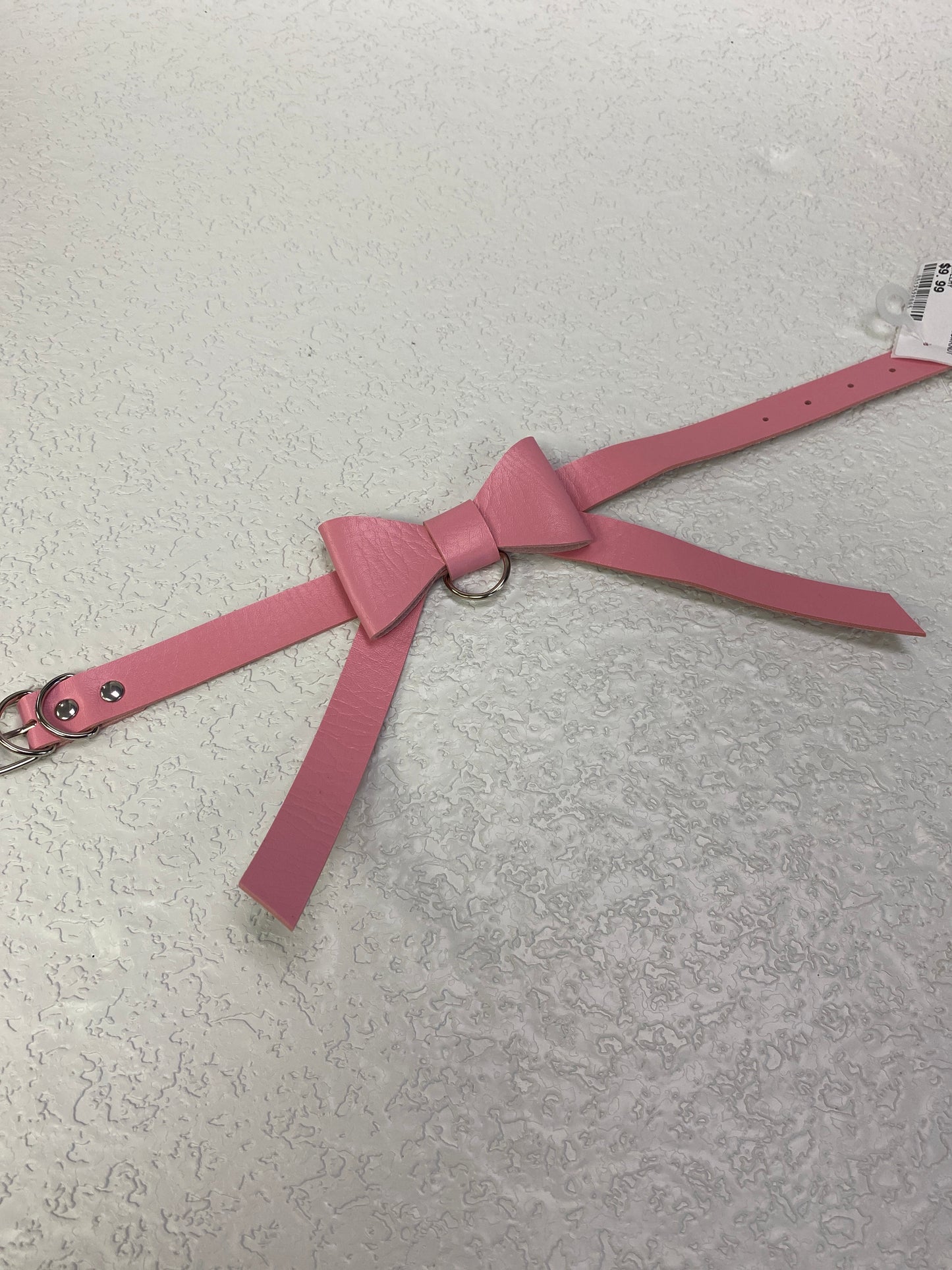 PINK VINTAGE SEXY BOWKNOT CHOKER