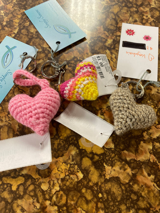 Heart keychain