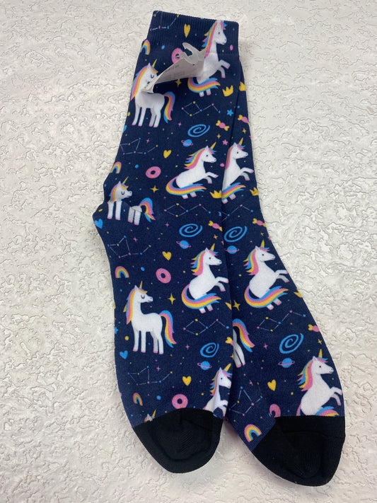 PURPLE UNICORN SOCKS