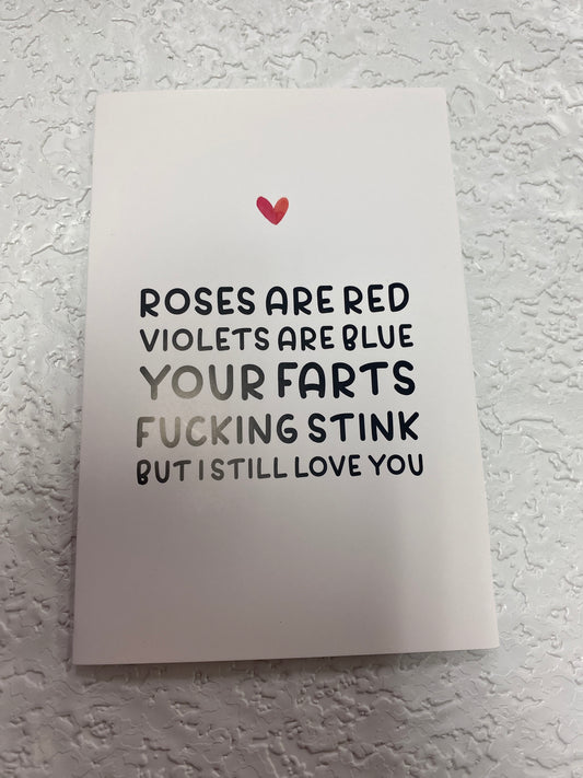 ROSES ARE RED CARD