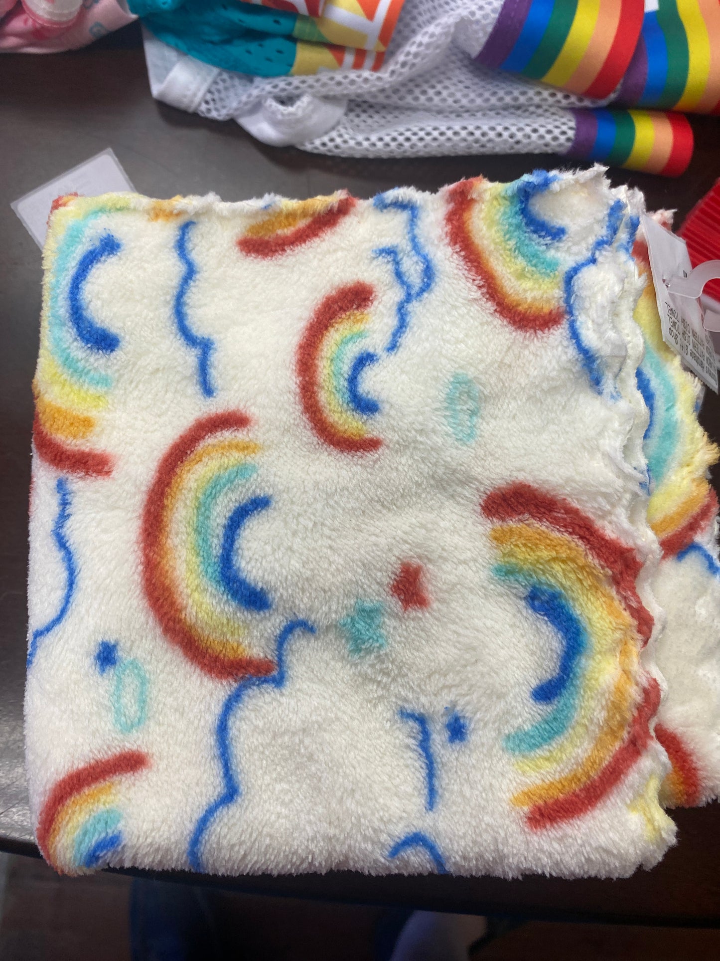 RAINBOW PATTERN DISH TOWEL