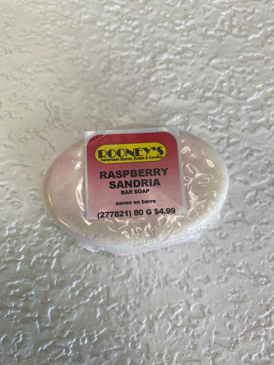 RASPBERRY SANDRIA BAR SOAP