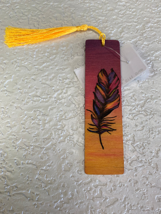 BOOK MARK FEATHER