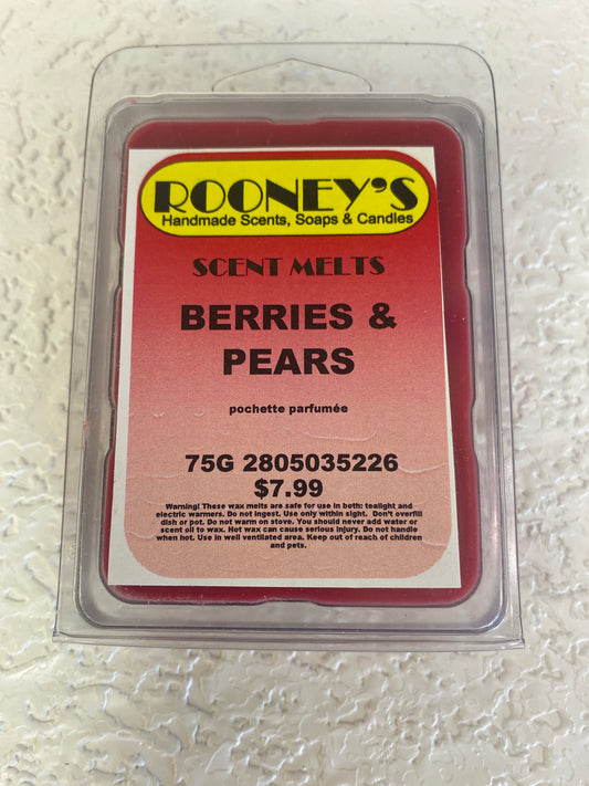 SCENT MELT BERRIES & PEARS